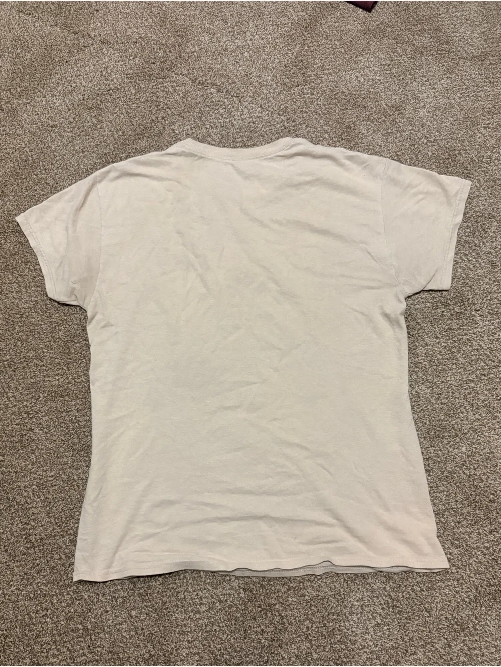 Juice WRLD 'Death Race For Love' Graphic Tee - Cream with Purple & Orange Print